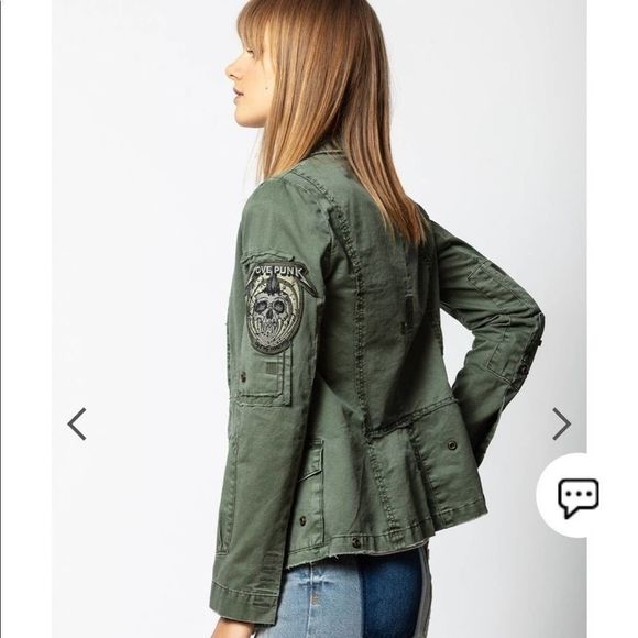 Zadig and Voltaire Virginia Grunge jacket - Picture 1 of 8